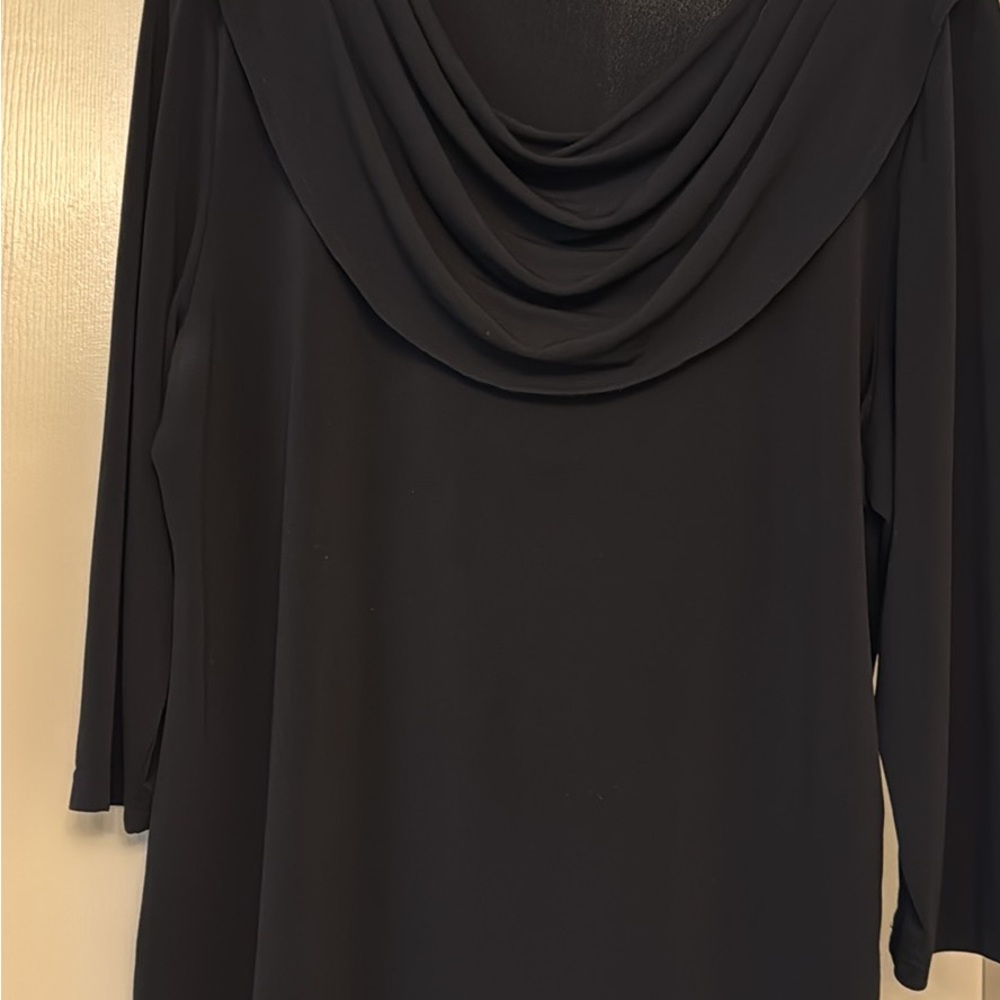 Coldwater Creek Black Top XL